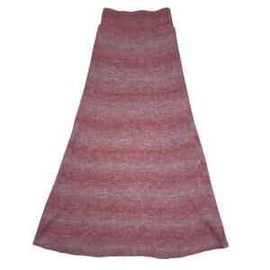 Free People Womens Size M Drag Me Out Long Knit Skirt
